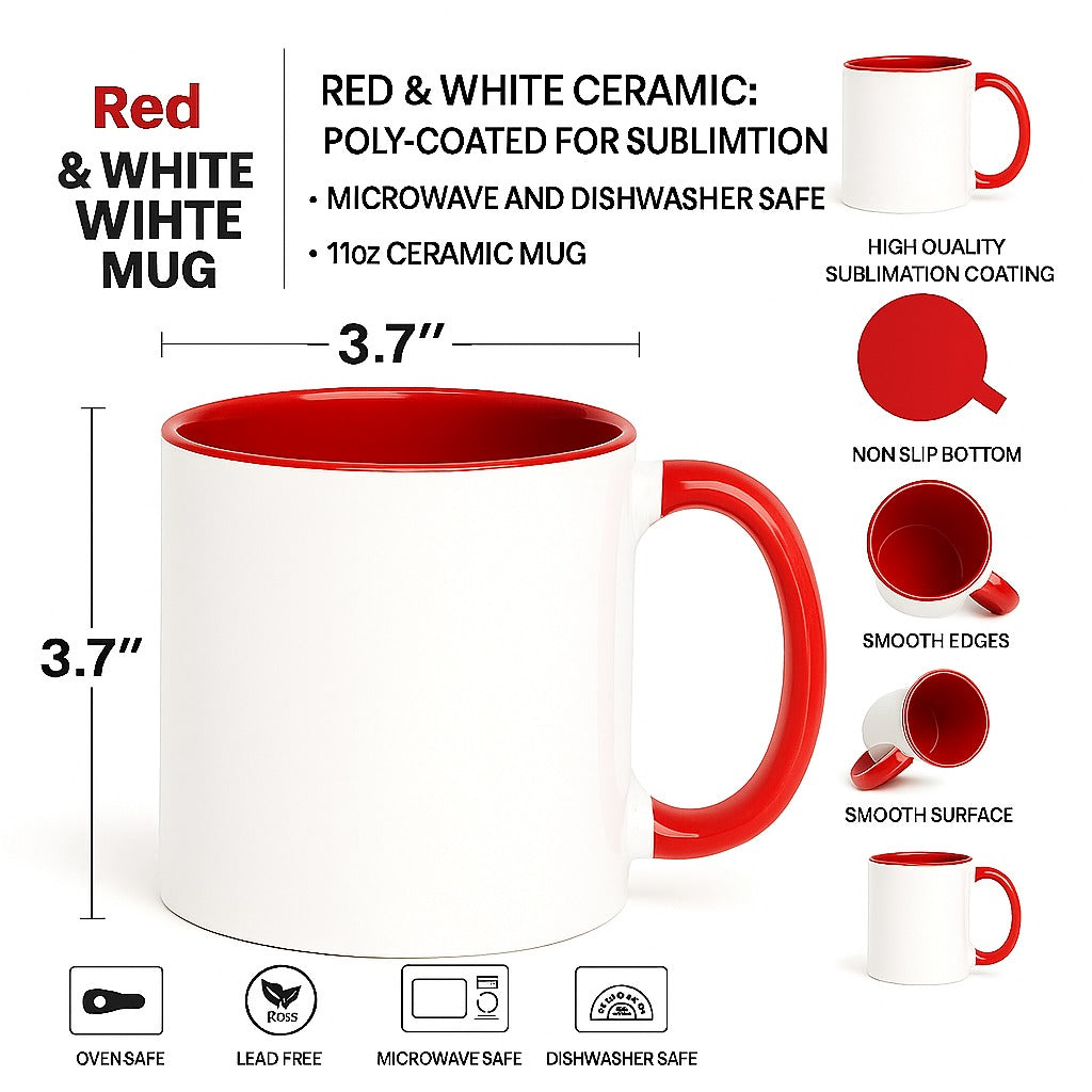 Moskai Romantic You + Me = We Personalized Mug for Couples