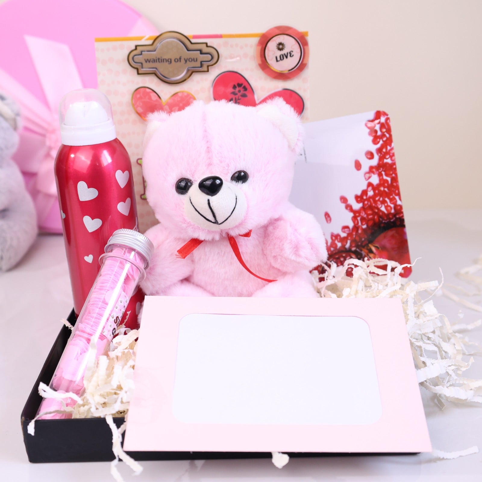 Sweet Love Self-Care Gift Hamper for Her | Pink Valentine & Birthday Gifting Box
