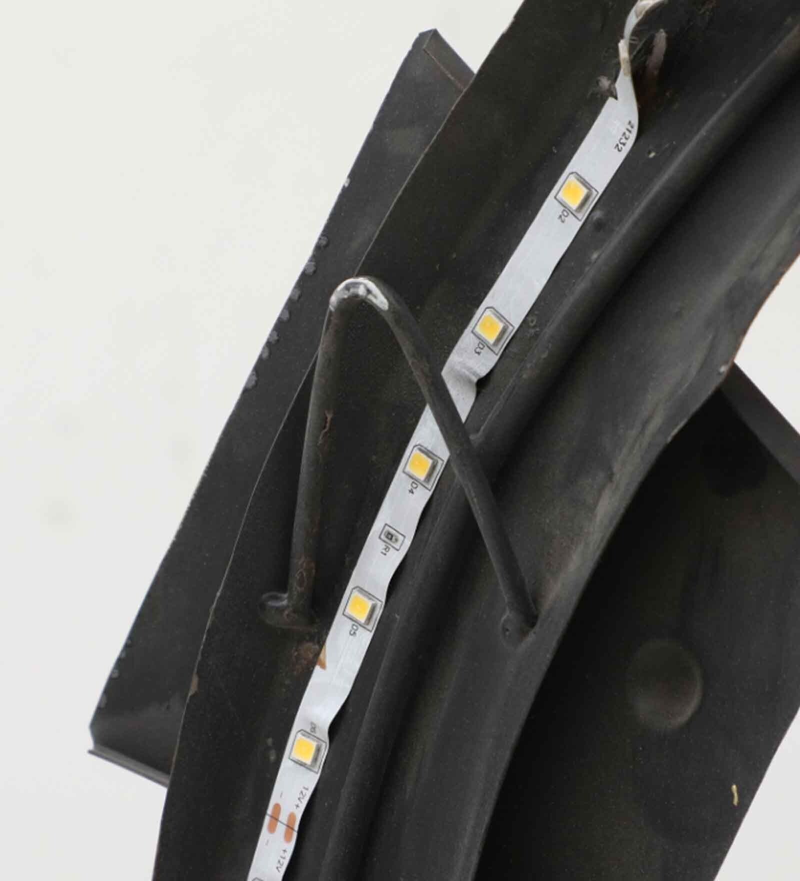 Moskai Black Krishna Wall Décor with LED Backlight