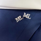Personalized Initial Cufflinks for Men – Custom Alphabet Letter Cufflinks for Groom Wedding Accessories