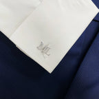 Personalized Initial Cufflinks for Men – Custom Alphabet Letter Cufflinks for Groom Wedding Accessories