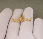 Custom Script Name Cufflinks for Men – Personalized Handcrafted Initial Monogram Jewelry Wedding & Groom Accessories