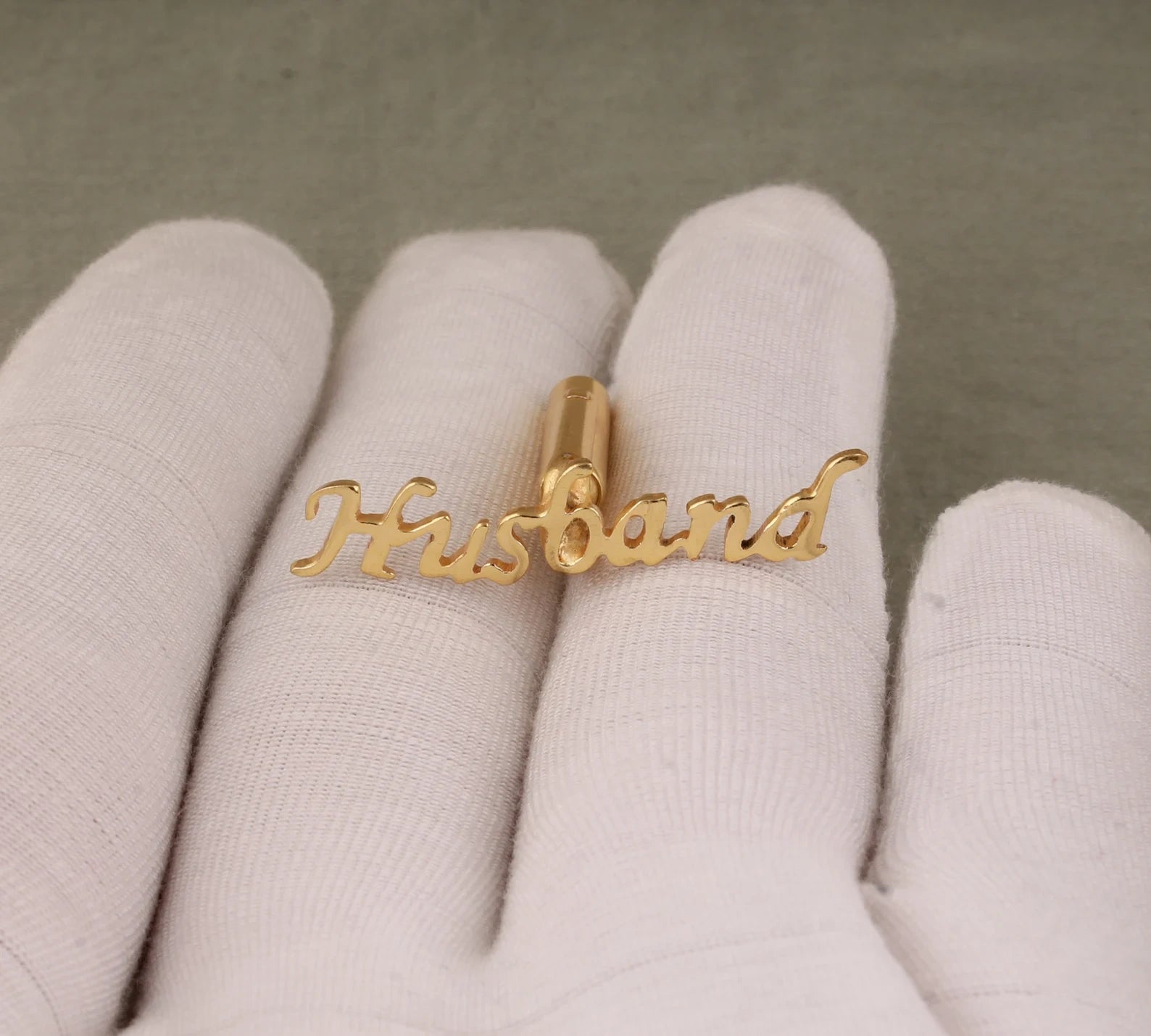 Custom Script Name Cufflinks for Men – Personalized Handcrafted Initial Monogram Jewelry Wedding & Groom Accessories