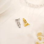 Custom Initial Name Cufflinks – Personalized Handcrafted Monogram Jewelry for Men, Groom Accessories