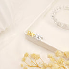 Custom Initial Name Cufflinks – Personalized Handcrafted Monogram Jewelry for Men, Groom Accessories