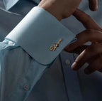 Personalized Name Cufflinks for Men – Script Initial Cufflinks – Perfect Wedding & Groom Gift