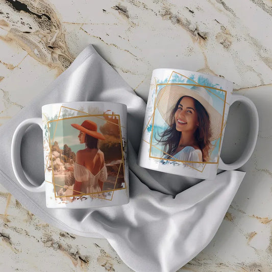 Moskai 2 Photo Mug Sublimation PNG Template – Custom 11oz & 15oz Mug Wrap Design for Cricut Mug Press