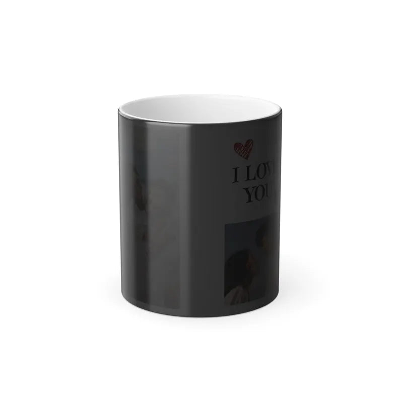 Moskai Personalized Heat Sensitive Magic Mug – Custom Photo Valentine’s Day Gift Coffee Cup