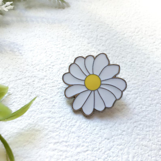Moskai Flower Badge Pin – Premium Metal Designer Lapel Accessory