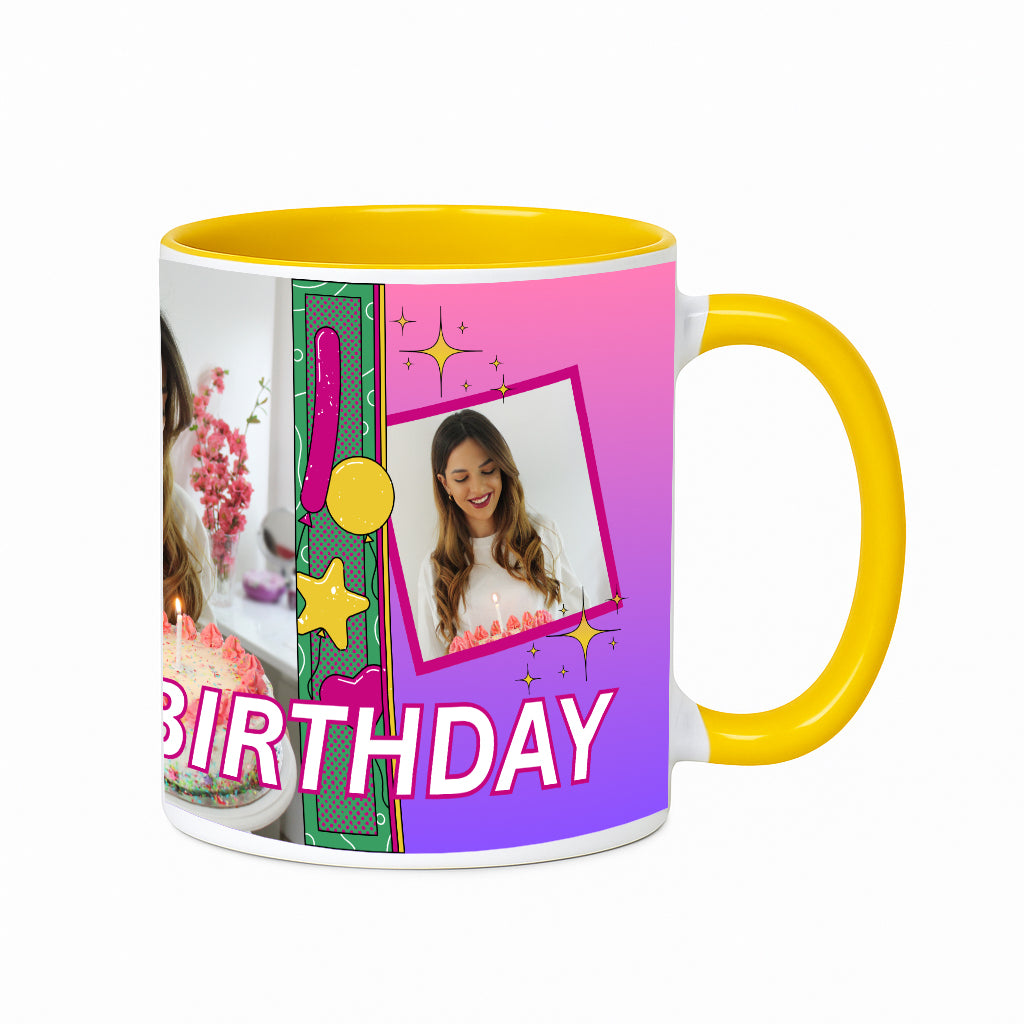 Happy Birthday Ceramic Mug | Birthday Gift for Him & Her by Moskai