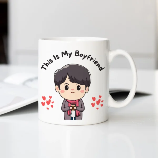 personalised coffee mug/cup with name for boyfriend