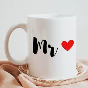 “Mr” Mug Single Coffee Cup for Gift to Husband