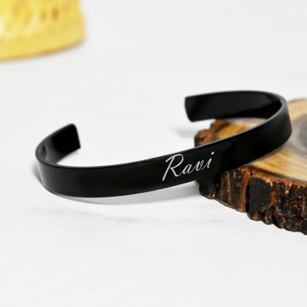 Personalised bracelet for men husband boyfriend him