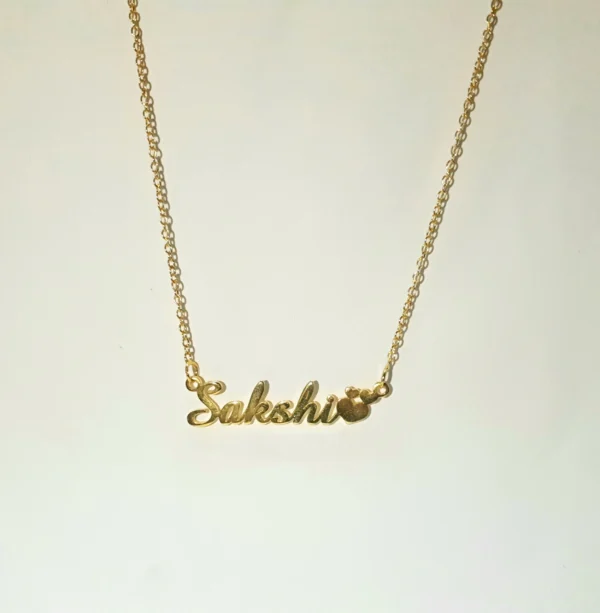 personalised name necklace for women girls