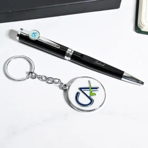 Custom CA Name Pen and Keychain Combo