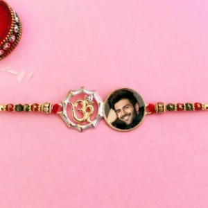 Om Photo Rakhi