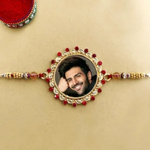 Round Shape Photo Rakhi