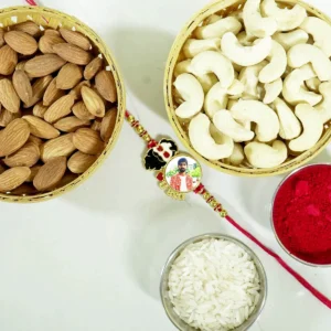 Photo Rakhi with Dry Fruite combo