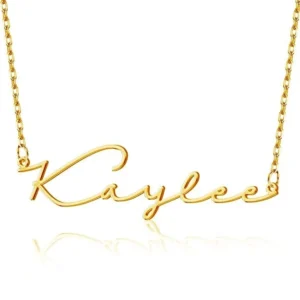 Customised Single Name Necklace