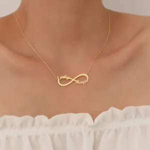 Customized Infinity Necklace With Name